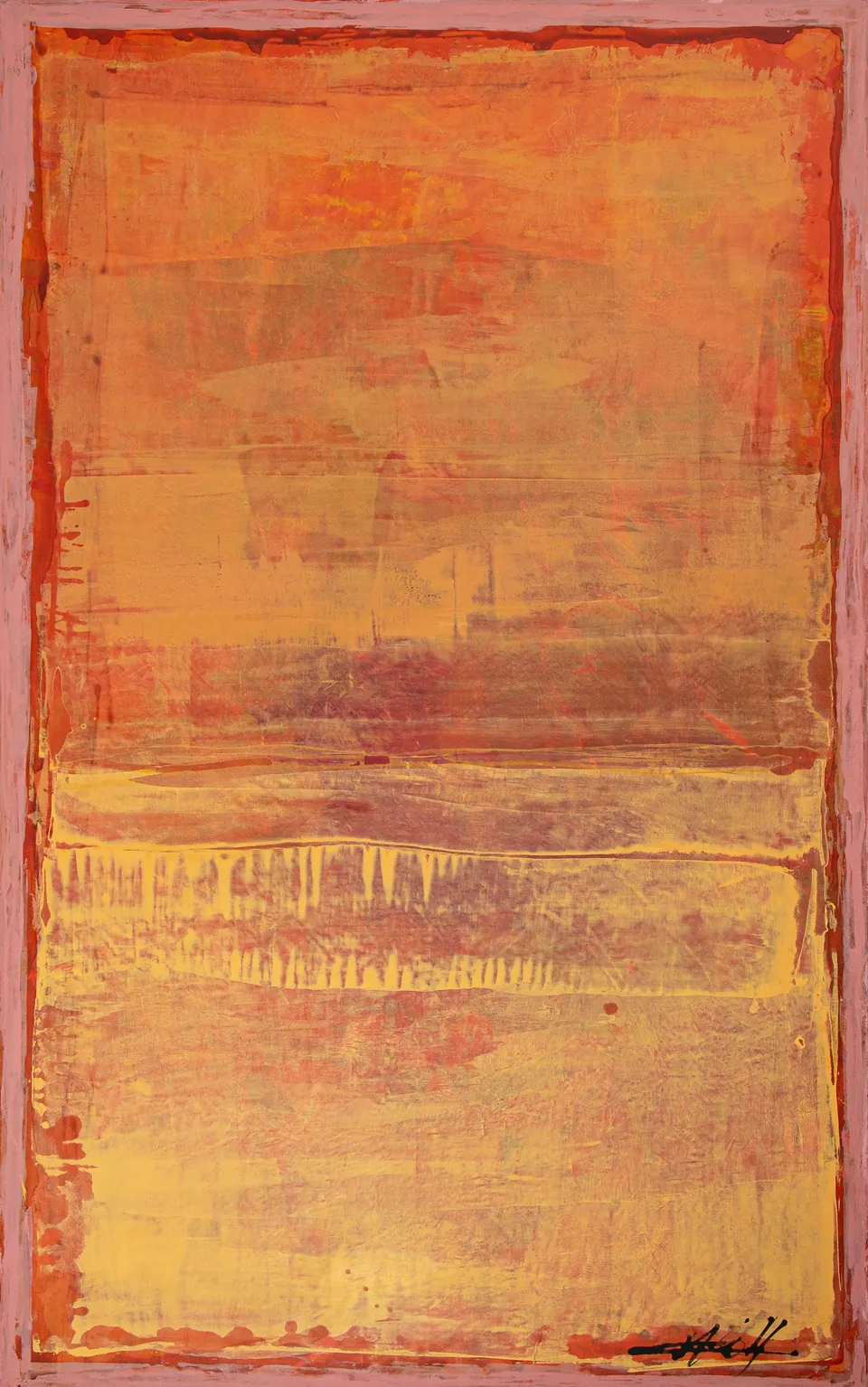 Estimulo Calído, pintura de Cristina Peralta Wolf