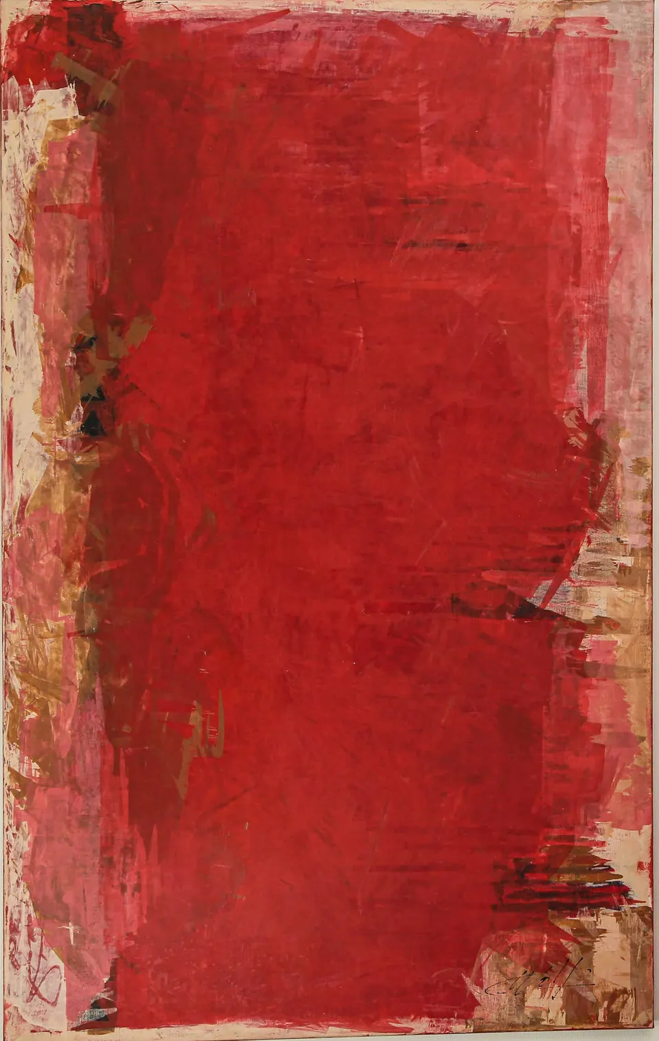 Fuerza Invisible, pintura de Cristina Peralta Wolf