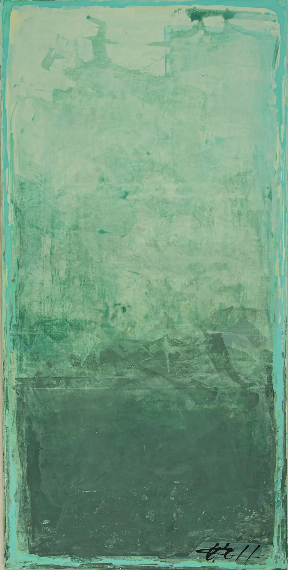 Jade, pintura de Cristina Peralta Wolf