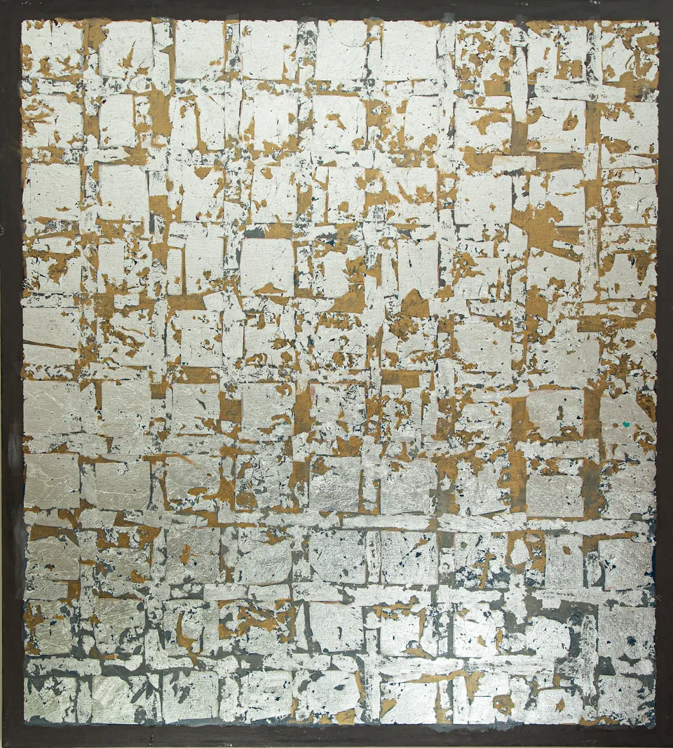 Plata Rítmica, pintura de Cristina Peralta Wolf